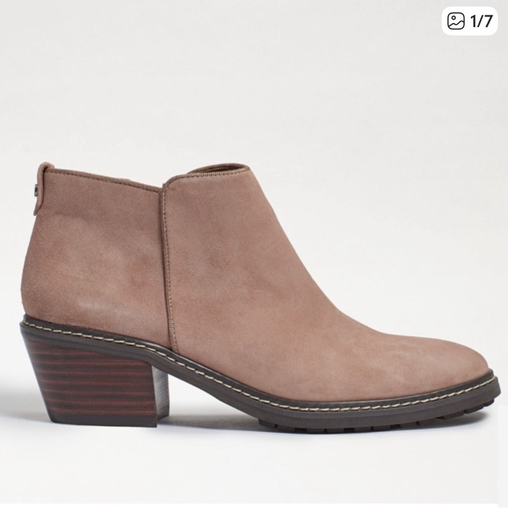 Sam Edelman Brown Ankle Booties